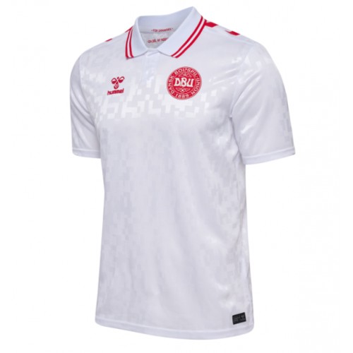 Danmark Udebanetrøje EM 2024 Kortærmet